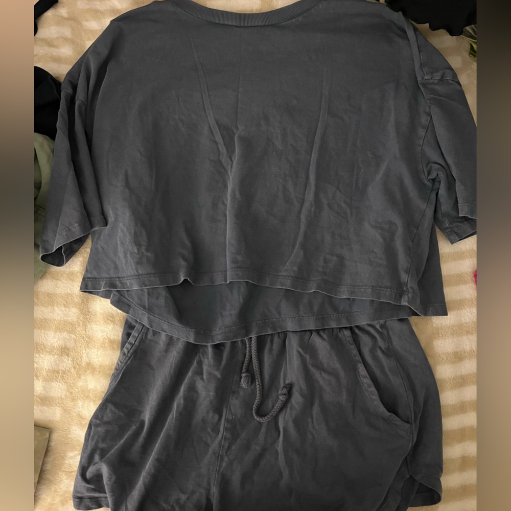 Blue Grey Short Set- Small